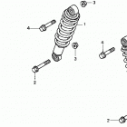 TRX250 Передние аммортизаторы