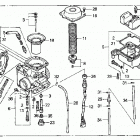 TRX450ES Карбюратор