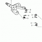 TRX250 Кулак поворотный
