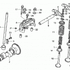 TRX350FE Распределительный вал
