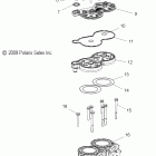 600 IQ RACER-S10MX6JSA/JEA Цилиндр двигателя