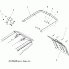 600 RMK/144/155/ES/INTL - S11PK6HSA/HSL/HEA/PM6HSA/HSL Body, rear bumper, snowflap and taillight cover