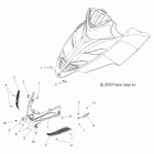 IQ WIDETRAK/EURO-S09PU7ES/EE Body, hood, front hinge asm.