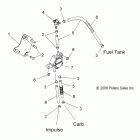 600 IQ SHIFT/EURO-S09PB6FS/FE Fuel system, fuel pump and lines
