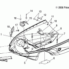 TRAIL RMK/FLEET/ES/EURO-S09NJ5BS/BSF/BSL/BE Body, nosepan and front bumper