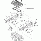 TRAIL RMK/FLEET/ES/EURO-S09NJ5BS/BSF/BSL/BE Цилиндр двигателя