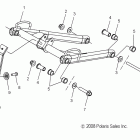 800 DRAGON SP/ES EURO-S09PE8ES/EEL Suspension, front torque arm