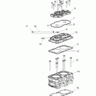 800 SWITCHBACK/DRAGON/EURO-S09PR8ESL/PS8ESL/EEL Цилиндр двигателя
