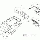 600 IQ TOURING/EURO-S09PT6HS/HE Body, rear bumper, hitch, and snow flap