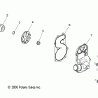 600 RMK/144/155/ES/INTL - S11PK6HSA/HSL/HEA/PM6HSA/HSL Водяной насос