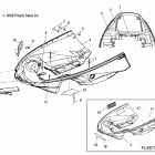 TRAIL TOURING/FLEET/TRANSPORT/EURO-S09NT5BS/BE/BSF/NU5BS/BE Body, nosepan and front bumper