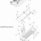 600 IQ TOURING/EURO-S09PT6HS/HE Chassis, clutch guard and cover