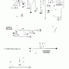 800 RMK SHIFT 144-S09PK8ES Electrical, wiring harnesses