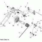 600 IQ TOURING/EURO-S09PT6HS/HE Реактивная штанга задняя