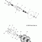 600 IQ TOURING/EURO-S09PT6HS/HE Приводной вал и промежуточный