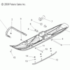 600 RR EURO  -S09MX6FE Лыжа