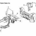 TRAIL RMK/FLEET/ES/EURO-S09NJ5BS/BSF/BSL/BE Chassis, shock towers and pan brace