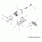 600 RMK/144/155/ES/INTL - S11PK6HSA/HSL/HEA/PM6HSA/HSL Стартер электрический