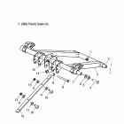 TRAIL RMK/FLEET/ES/EURO-S09NJ5BS/BSF/BSL/BE Реактивная штанга передняя