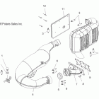 800 RMK/ES/800 DRAGON RMK 155/163/ES/EURO ALL OPT-S09PM8/PG8/PH8 Глушитель