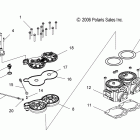 600 RR EURO  -S09MX6FE Цилиндр двигателя