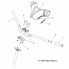 600 IQ TOURING/EURO-S09PT6HS/HE Руль и крепление