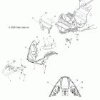 800 ASSAULT RMK 146-S09PL8ES/EE Body, front bumper, nosepan, foam and foil