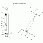 600 WIDETRAK IQ/INTL - S12PU6NSL/NEL Амортизатор задний подвески