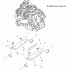 600 IQ RACER-S10MX6JSA/JEA Крепление двигателя