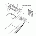 TRAIL RMK/FLEET/ES/EURO-S09NJ5BS/BSF/BSL/BE Chassis, rear bumper and snow flap
