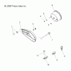 550 IQ SHIFT/ES/INTL - S12PB5BSA/BSL/BEA Спидометр и световые индикаторы