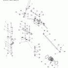 600 IQ RACER-S10MX6JSA/JEA Steering, lower and tie rods