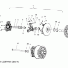 700 RMK 155-S10PM7JSA Вариатор ведущий