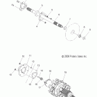 800 RMK/ES/800 DRAGON RMK 155/163/ES/EURO ALL OPT-S09PM8/PG8/PH8 Приводной вал и промежуточный