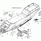 TRAIL TOURING/FLEET/TRANSPORT/EURO-S09NT5BS/BE/BSF/NU5BS/BE Chassis, bulkhead and tunnel
