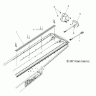 700 RMK EARLY PROD - S08PL7JS Taillight / mounting