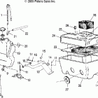WIDETRAK LX/EURO - S08SU4BS/BE Масляный бак и воздуховод