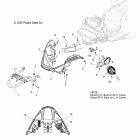 800 DRAGON RMK 155 SPECIAL LATE PROD - S08PG8ES Body, front bumper, nosepan and tie rod boot (special 08...