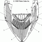 600 RMK144/EURO/RMK SHIFT/EURO - S08PK6FS/FE/PM6FS/FE Шумавая и тепловая защита капота