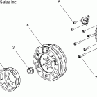 600 RMK 155/700 RMK 155/163 ALL OPTIONS - S08PM6/PM7/PG7/PH7 Статор , маховик