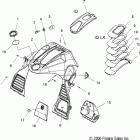 600 HO IQ/LX CLEANFIRE - S07PP6HS/HSA/HSB/PD6HS/HE Панель передняя