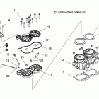700 RMK EARLY PROD - S08PL7JS Цилиндр двигателя