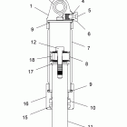 700 RMK EARLY PROD - S08PL7JS Shock, front track
