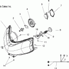 600 RMK144/EURO/RMK SHIFT/EURO - S08PK6FS/FE/PM6FS/FE Фара