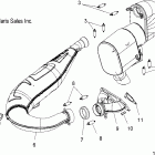 600 RMK144/EURO/RMK SHIFT/EURO - S08PK6FS/FE/PM6FS/FE Выхлопная система