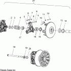 600 RMK 155/700 RMK 155/163 ALL OPTIONS - S08PM6/PM7/PG7/PH7 Сцепление- вариатор