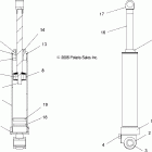 700 RMK 155 - S08PL7JS Shock, rear track