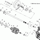 TRAIL TOURING DELUXE - S07NT5BS/BSA/BE/BEA Приводной вал