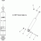 IQ SHIFT/EURO - S08PB6FS/FE Shock, rear track (7043281)