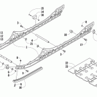 Crossfire 600 Рельс скольжения и гусеница